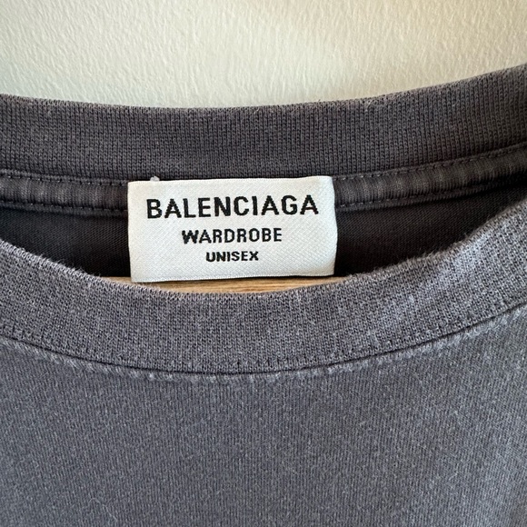 Pre-owned Balenciaga classic logo Tee - Picture 3 of 4